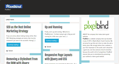 Desktop Screenshot of pixelbind.com